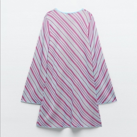 Zara Striped Dress - Picture 6 of 11